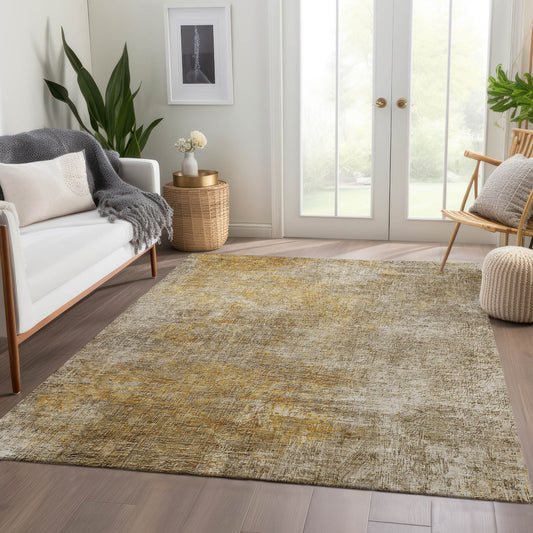 Addison Rugs Chantille ACN593BG 9 x 12 (ft) Beige Rectangular Indoor/Outdoor Abstract Machine washable Area rug