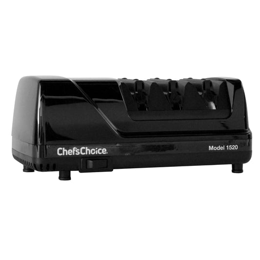 Chef'sChoice Chef'schoice Model 1520 Angleselect Professional Electric Knife Sharpener For Straight Edge and Serrated Knives, Black 115201