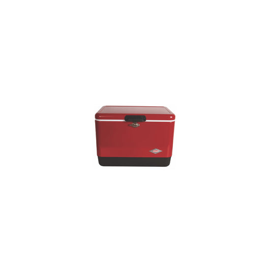 Coleman Coleman Steel Belted Red 54-Quart Insulated Chest Cooler 3000006615