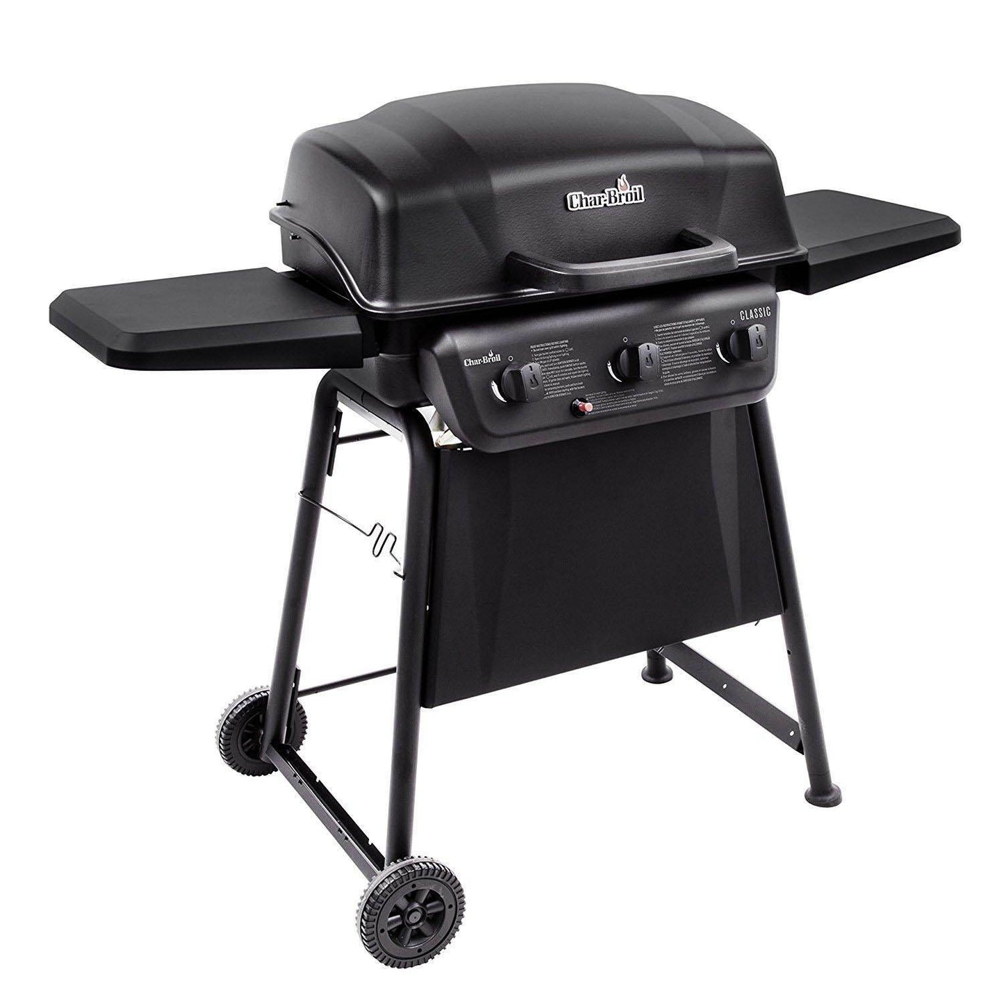 Char-Broil Black 3-Burner Liquid Propane Gas Grill 80902