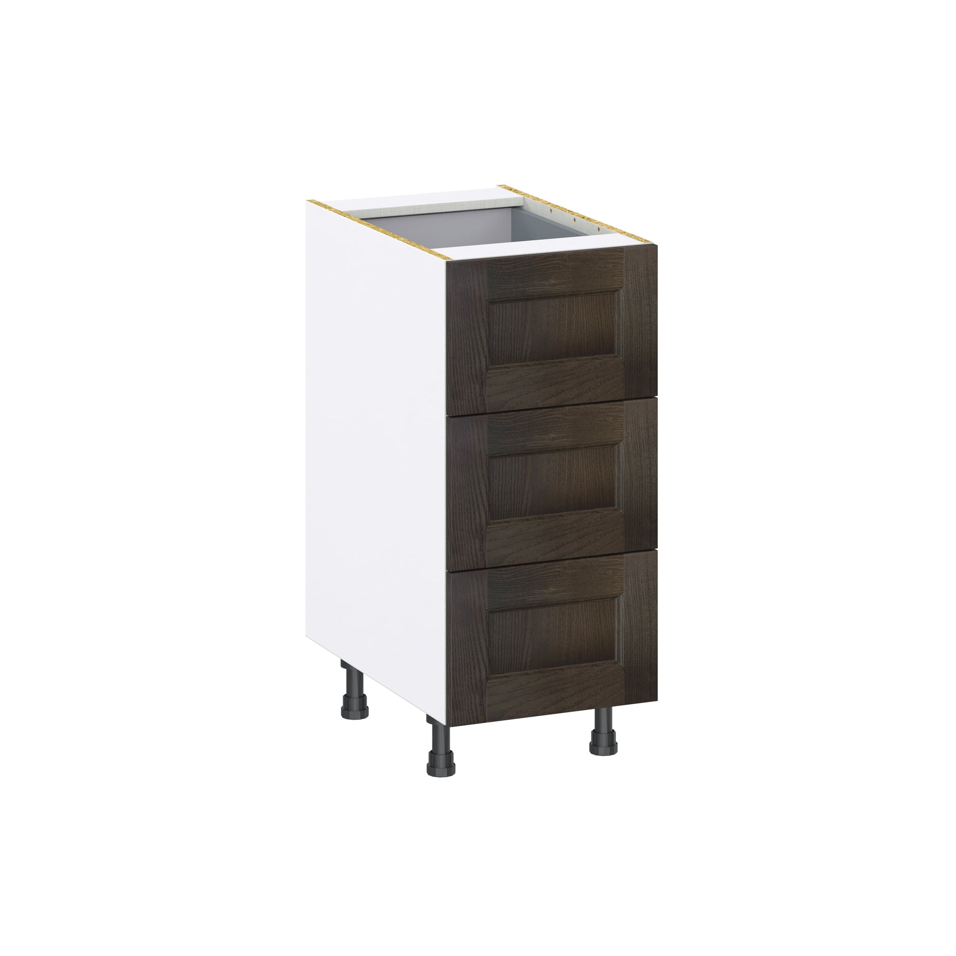 Hugo&Borg Montclaire 15-in W x 34.5-in H x 24-in D Chestnut 4 -Drawers Drawer Base Fully assembled Cabinet Recessed Panel