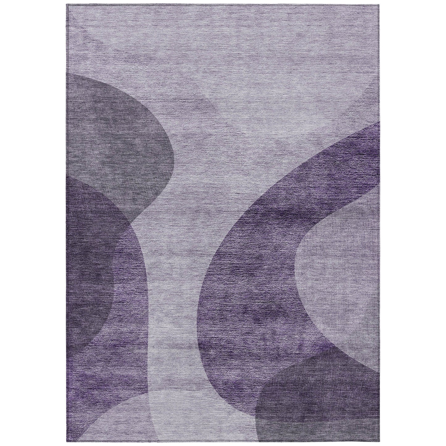 Addison Rugs Chantille ACN657PP 9 x 12 (ft) Purple Rectangular Indoor/Outdoor Geometric Machine washable Area rug