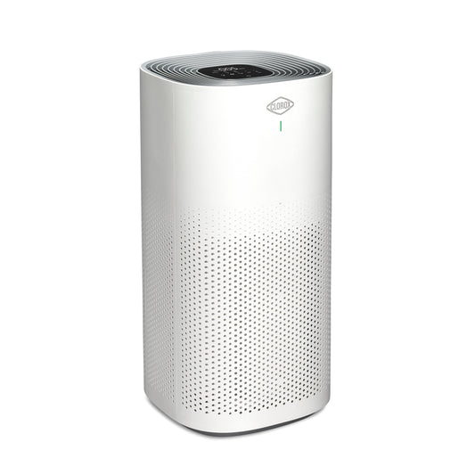 Clorox 4-Speed White True HEPA and Uv Air Purifier ENERGY STAR (Covers, 2200-sq ft) 11060
