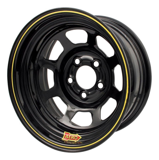 Aero Race Wheels 15X10 5In. 4.75 Black 50-104750