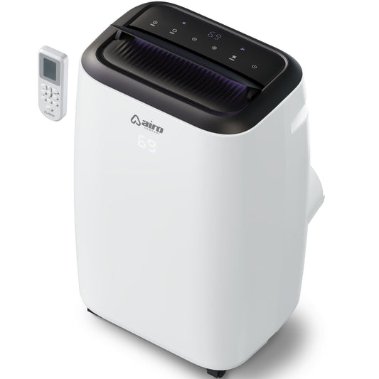 AIRO COMFORT 6000-BTU DOE (115-Volt) White Vented Portable Air Conditioner with Remote Cools 450-sq ft AIRO-AIRCOND-10K
