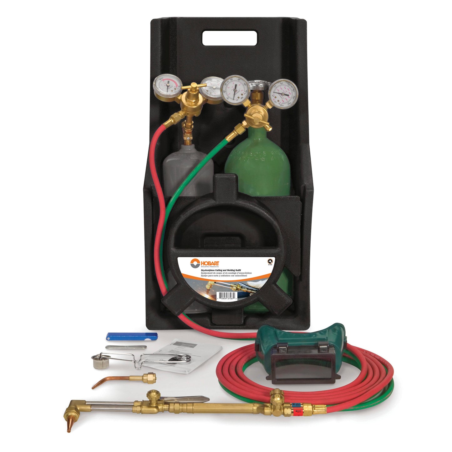 Hobart Propane and oxygen acetylene Cutting and Brazing Kit