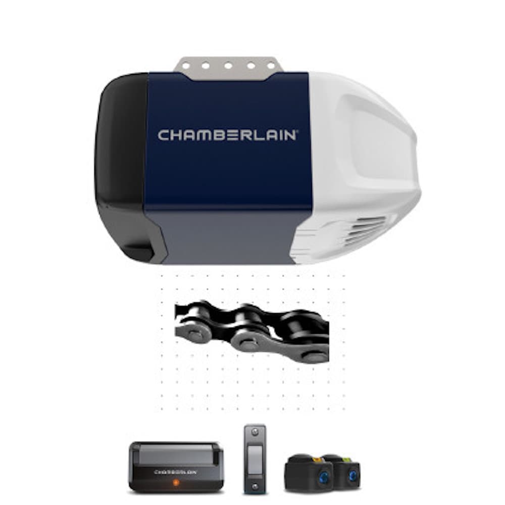 Chamberlain 1/2-HP Chain Drive Garage Door Opener C2102