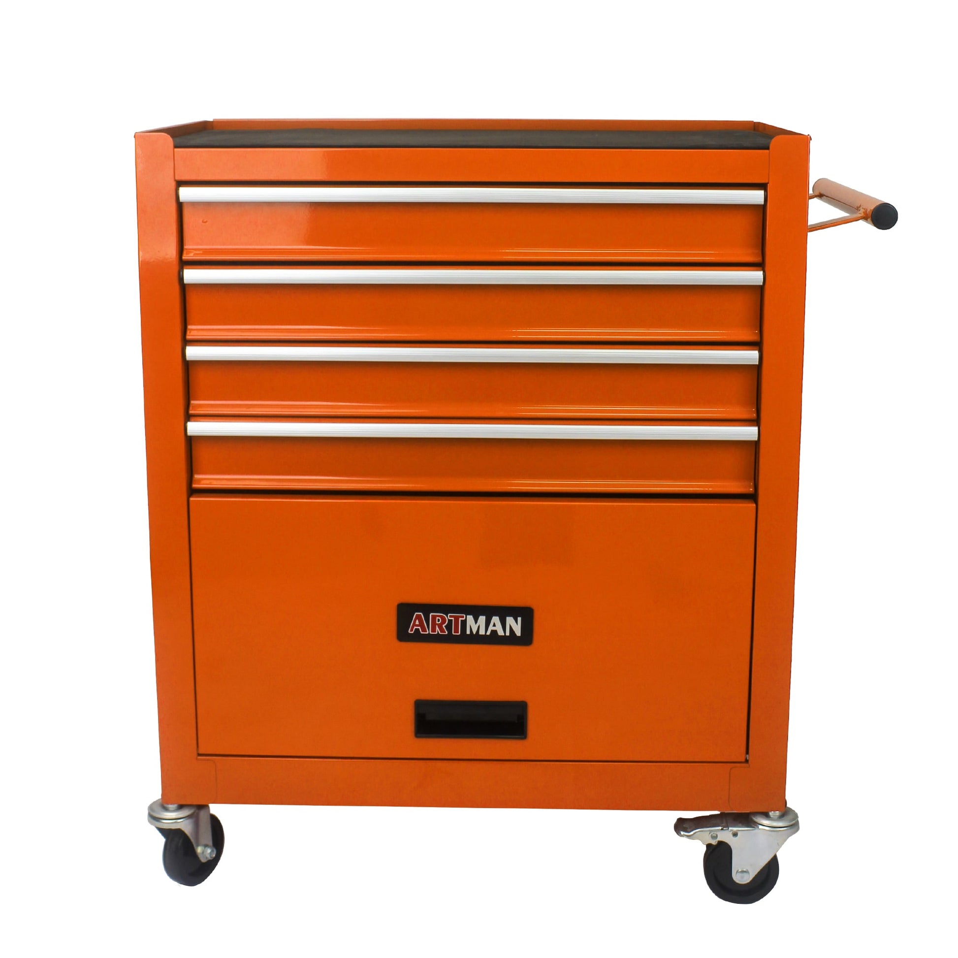 Xspracer 1000 Series 13-in W x 29-in H 4 -Drawer Steel Rolling Tool Cabinet ( Orange )