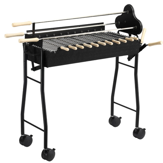 CESICIA Grills Black Portable Charcoal Grill