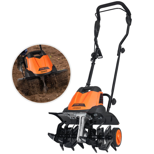 VEVOR Tiller Cultivator 18-in Front Forward-rotating Tiller YXDDGYJ12AMPFHZHZV1