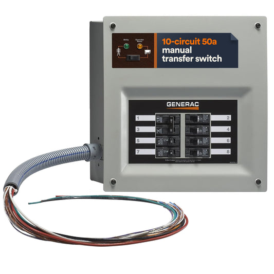 Generac 50-Amp Manual Transfer Switch 9854
