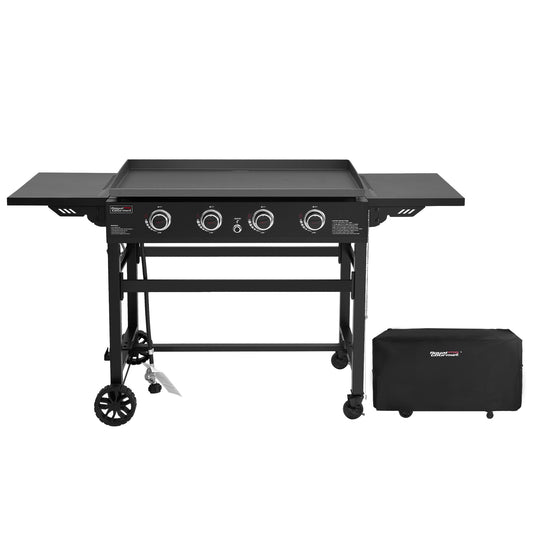 Royal Gourmet 4-Burner Liquid Propane Flat Top Grill GB4001C