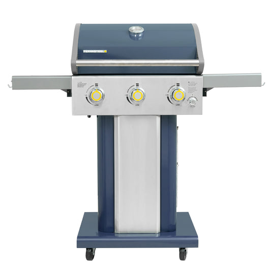 Permasteel Azure 3-Burner Liquid Propane Gas Grill PG-40301-AZ
