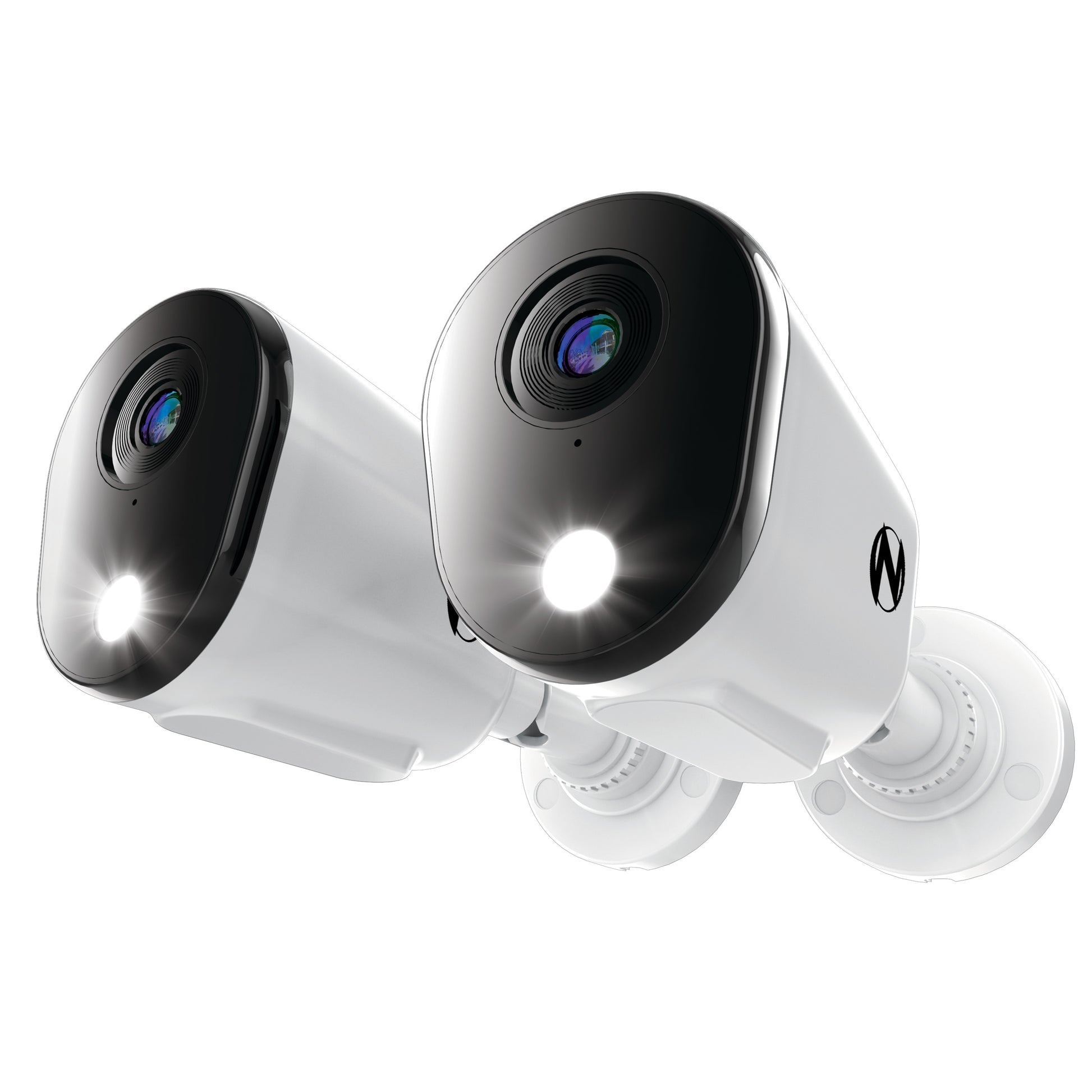 Night Owl FTD8 Indoor/Outdoor 2-Camera 4K Hardwired Spotlight Security Camera System CAM-2PK-FTD8
