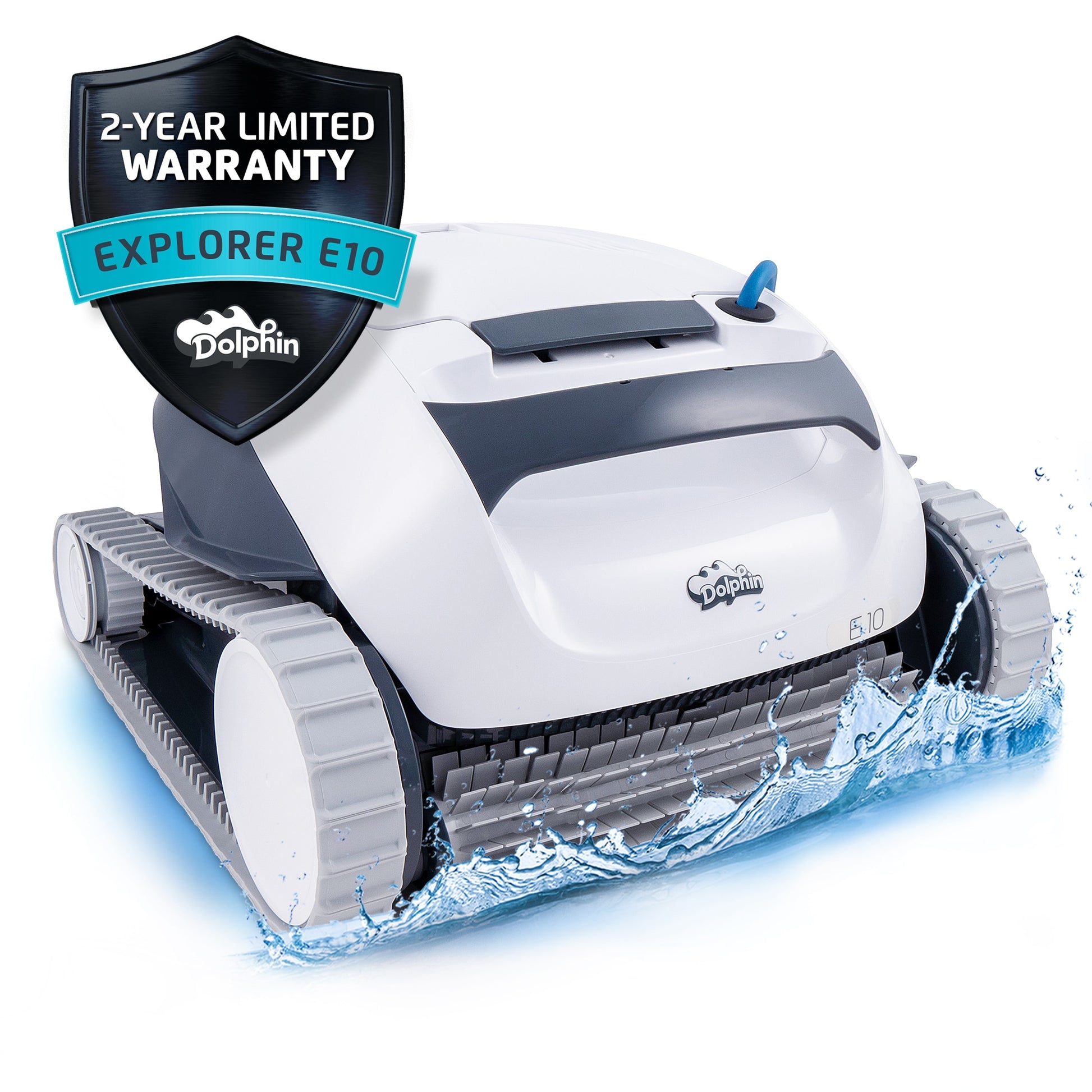 Dolphin Explorer E10 for Pools under 30FT in Length 16-in Robotic Pool Vacuum
