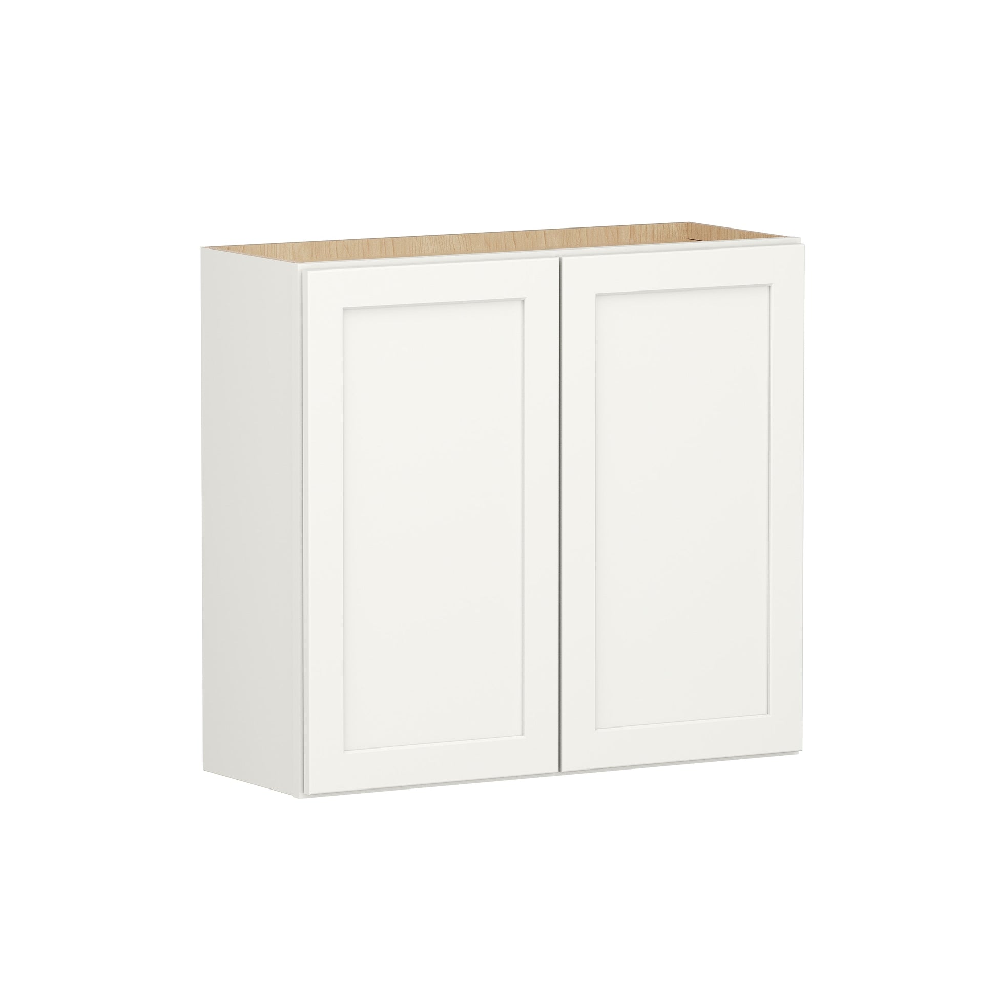 Shenandoah PRO Express Breckenridge 33-in W x 30-in H x 12-in D Linen Full Overlay Wall Fully assembled Plywood Cabinet Recessed Panel