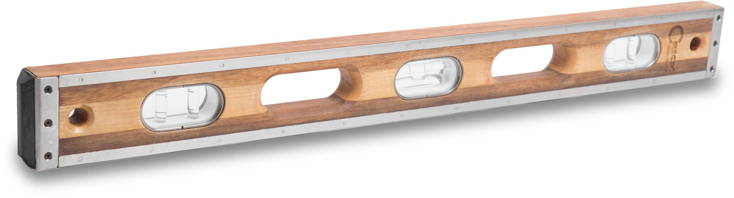 Marshalltown Wood 24-in 6 Vial Masons Level 24CLEVCRB