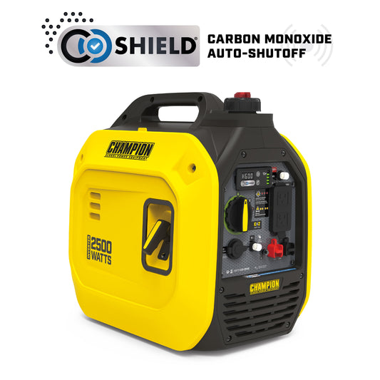 Champion Power Equipment 2500-Watt Ultralight Portable Inverter Generator with Quiet Technology and CO Shield 201317