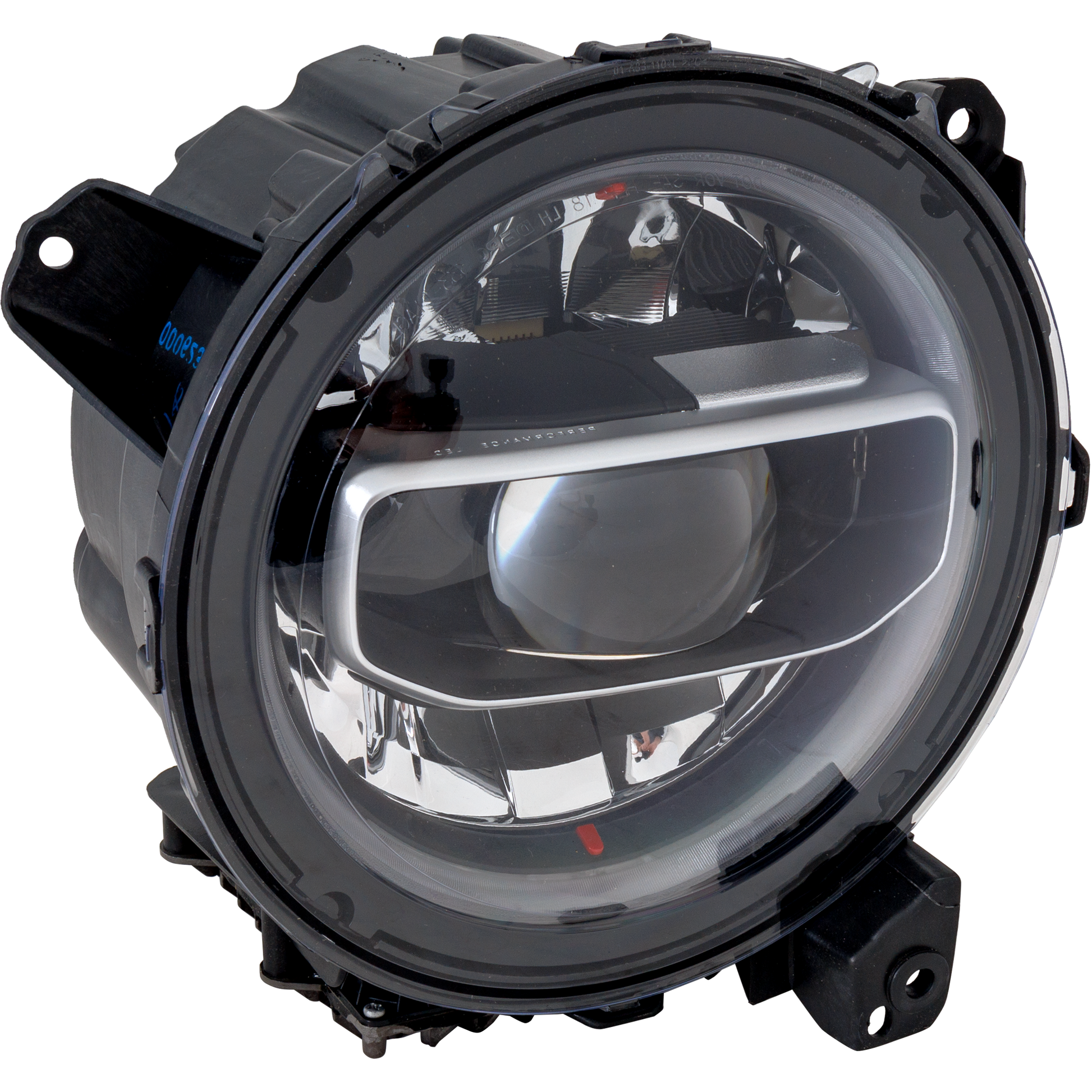 Garage-Pro Passenger Side LED Headlight For Jeep Wrangler 2018-2022 with Bulb(s) For Models with LED Lighting Group Package Replaces# 55112878ag