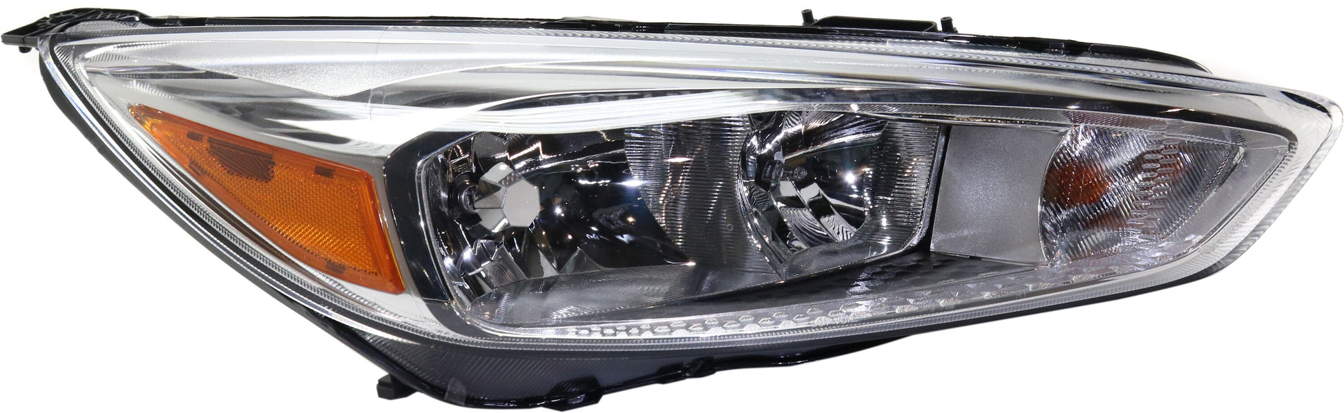 Garage-Pro Passenger Side Headlight For Ford Focus 2015-2018 Halogen with Bulb(s) Capa Replaces# F1ez13008gs-pfm