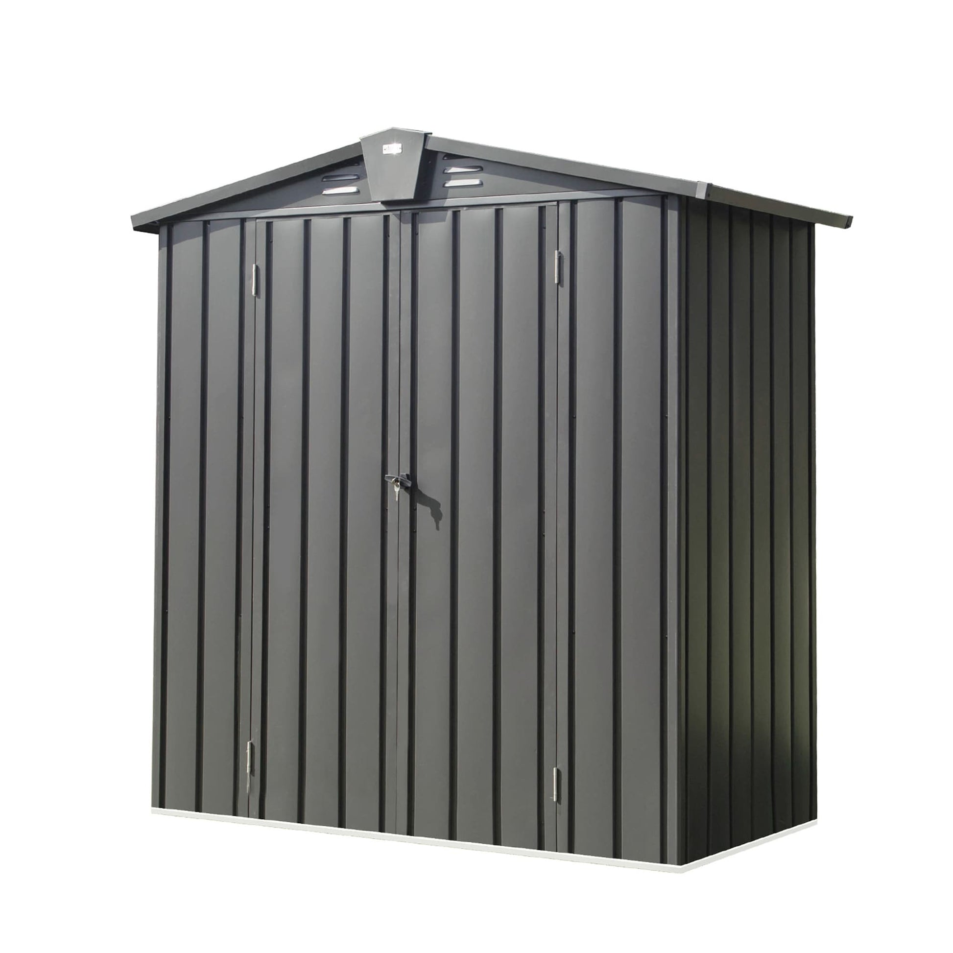 Mondawe 6-ft x 3-ft Galvanized steel Storage Shed