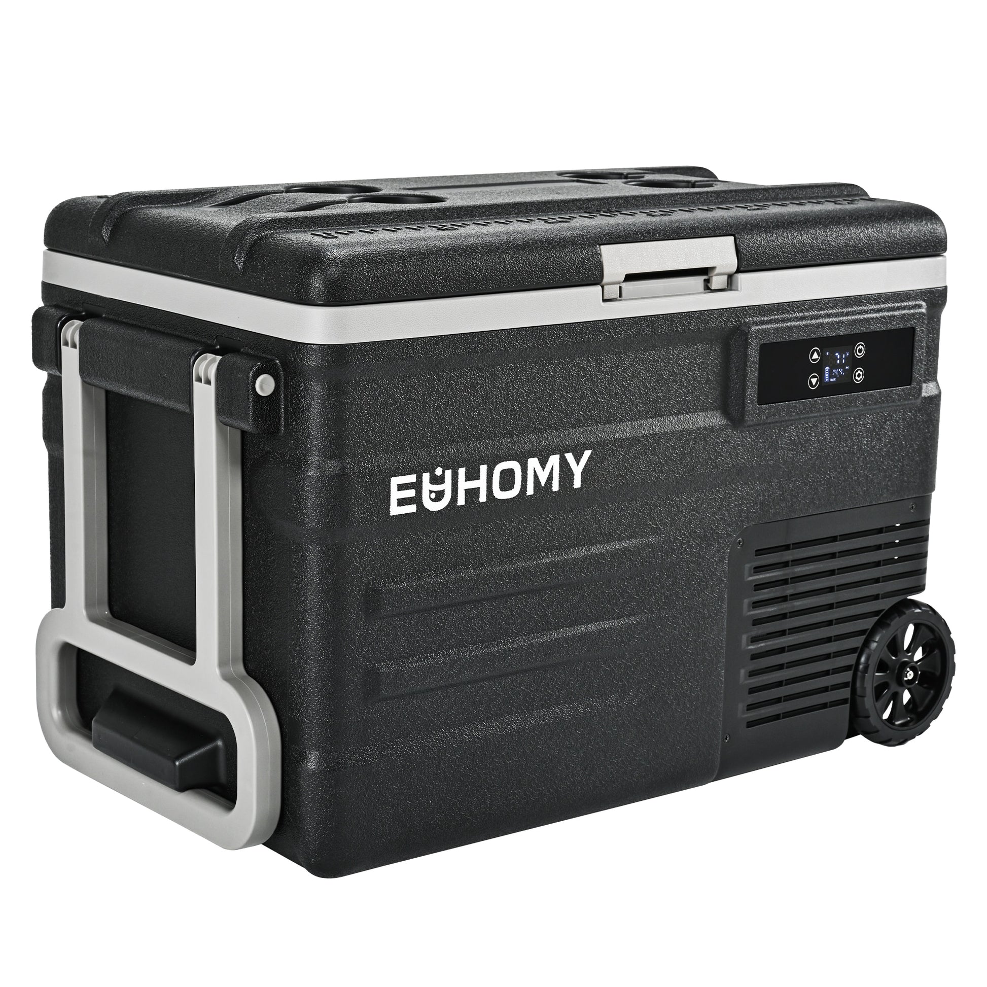 SIMZLIFE 1.59-cu ft Garage Ready Chest Freezer Convertible to Refrigerator ( Black )