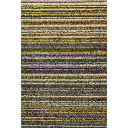 Addison Rugs Mayfield AMF598GO 9 x 12 (ft) Loomed Gold Rectangular Indoor Geometric Machine washable Pet Friendly Area rug