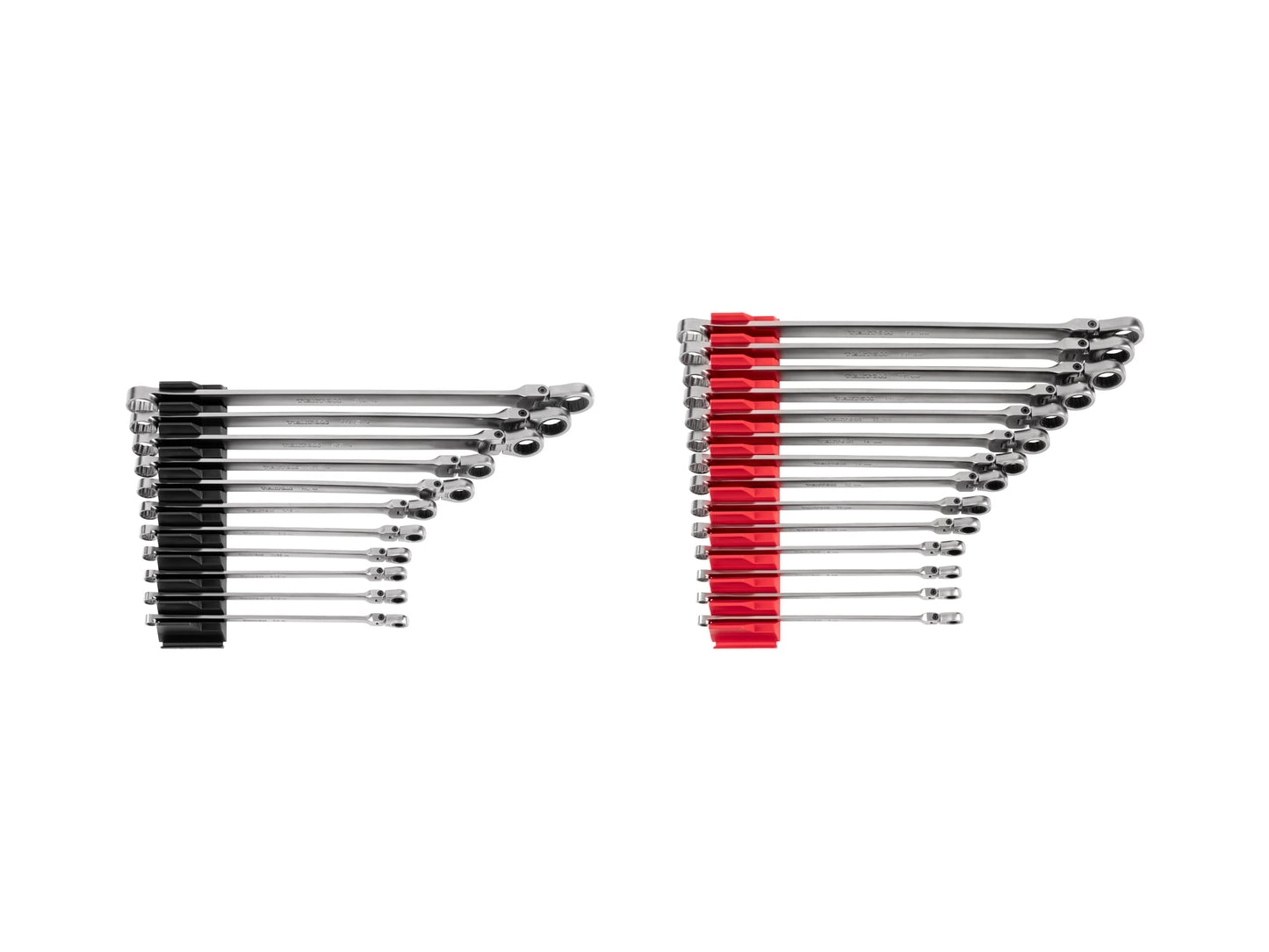 TEKTON 25 -Piece Set Metric and standard (SAE) Flexible Head Ratchet Wrench