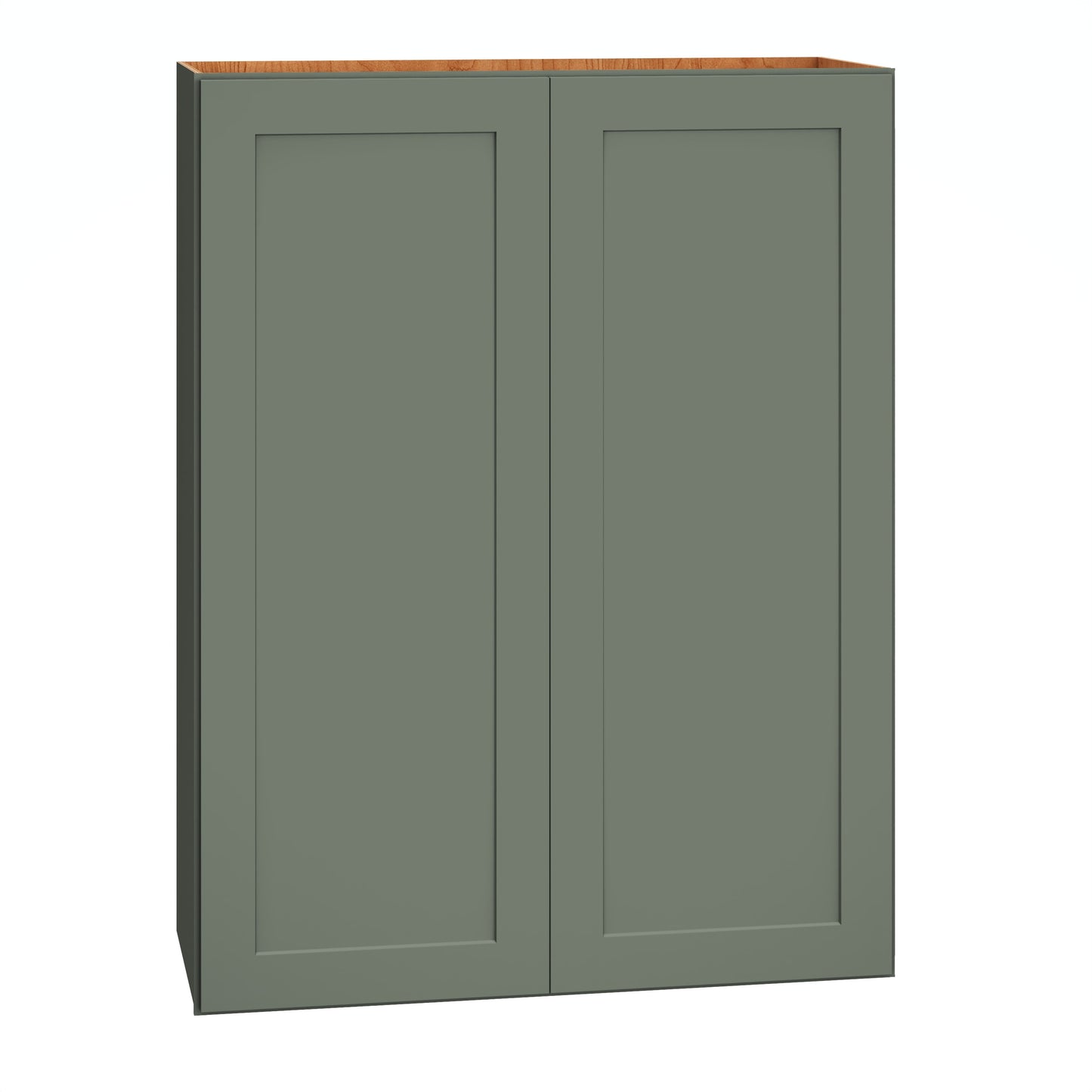 Diamond Express Jamestown 30-in W x 39-in H x 12-in D Retreat Green Wall Fully assembled Plywood Cabinet Recessed Panel