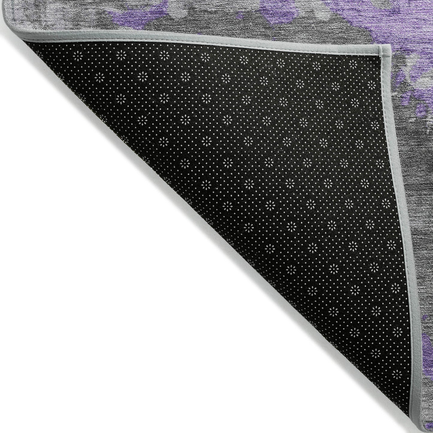 Addison Rugs Chantille ACN1885PP 9 x 12 (ft) Loomed Purple Rectangular Indoor/Outdoor Geometric Machine washable Pet Friendly Area rug