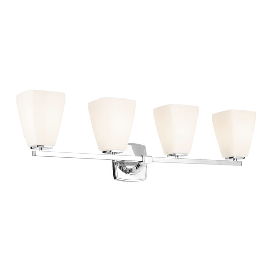 Kichler Marant 33.25-in 4 -Light Chrome Modern/contemporary Vanity light