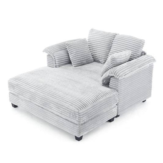 Outopee 55.9-in Modern Light Gray Sleeper
