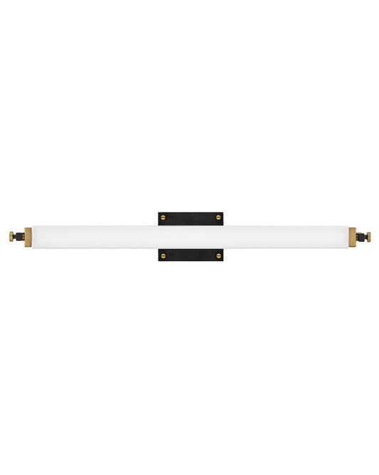 Hinkley Rollins 30.5-in 2 -Light Satin Black Integrated LED Transitional Vanity light bar 6808081