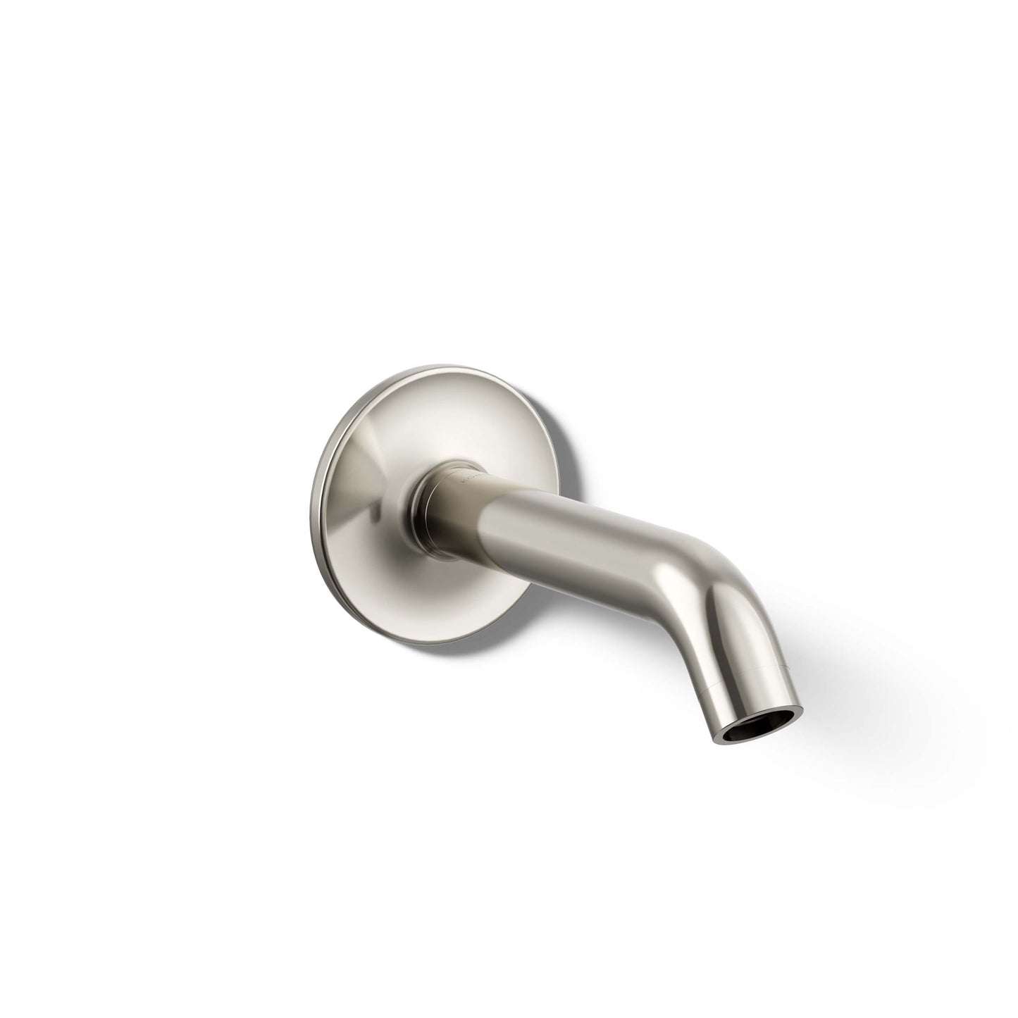 KOHLER Purist Vibrant Polished Nickel Wall-mount Universal Fit Bathtub Spout