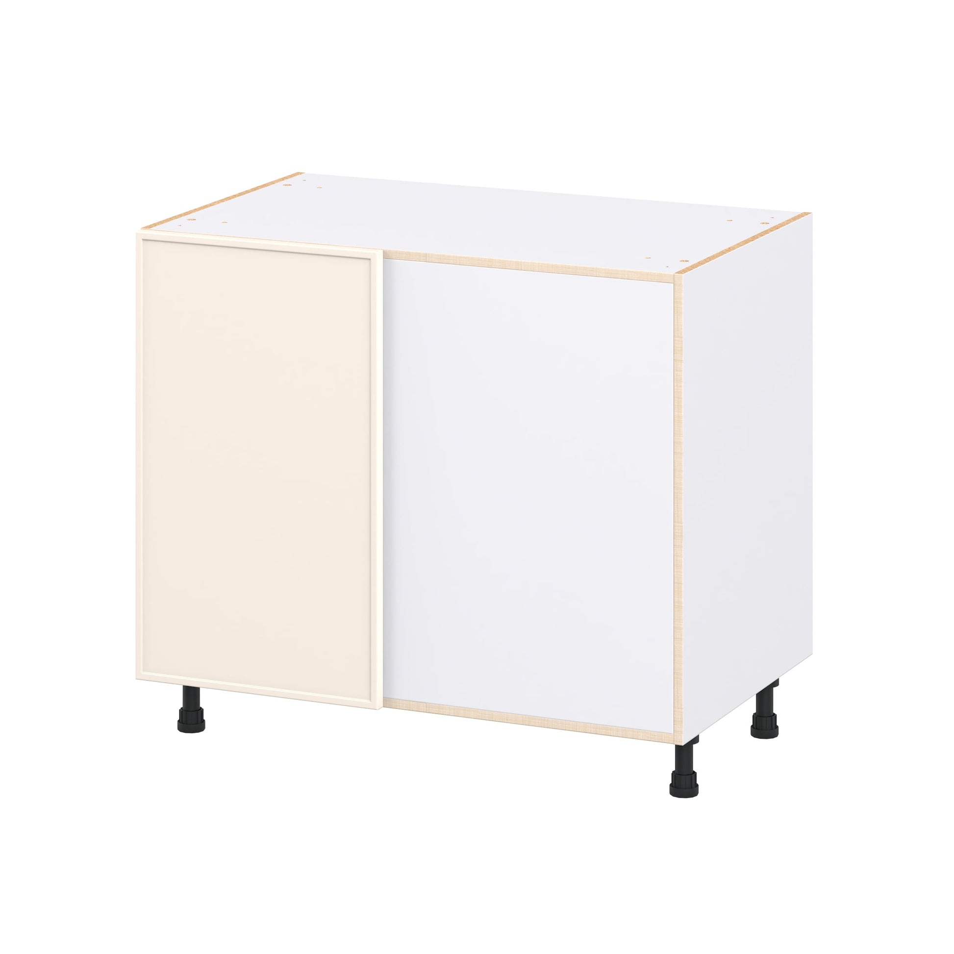 Hugo&Borg Chapel Hill 39-in W x 34.5-in H x 24.66-in D Washed Linen Base Fully assembled Cabinet Flat Panel
