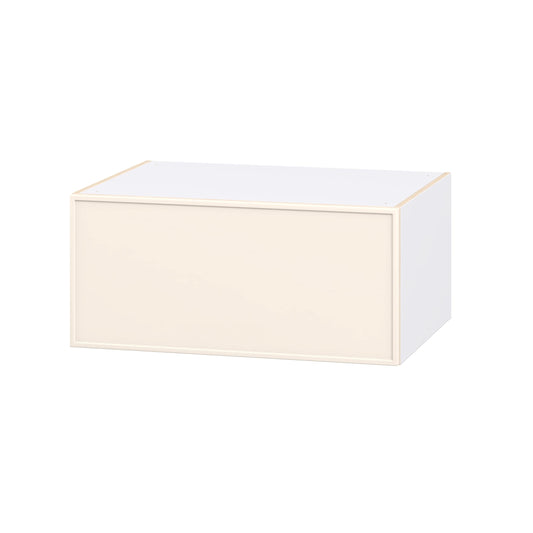 Hugo&Borg Chapel Hill 33-in W x 15-in H x 24.66-in D Washed Linen Wall Fully assembled Cabinet Flat Panel