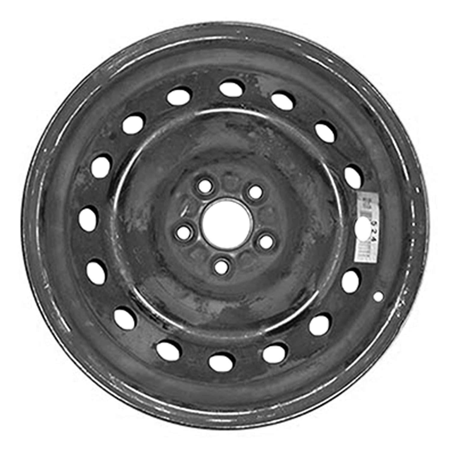 Remanufactured Painted Black Steel Wheel 16 x 6.5 4261102A00 fits 2017 Toyota Corolla 50th Anniversary Special Edition Sedan 4-Door