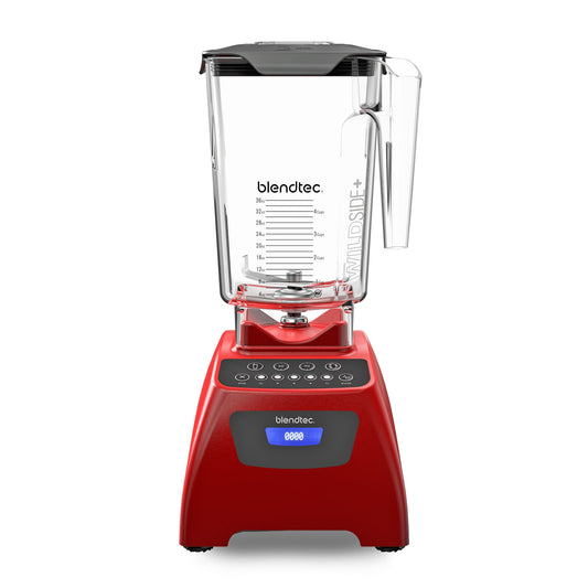 Restored Blendtec C575A2319A-RECOND Classic 575 WildSide+ 90oz Jar Blender Poppy Red (Refurbished)