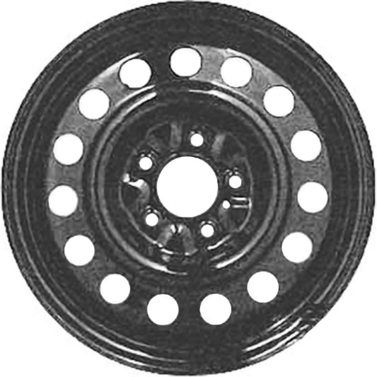 Remanufactured Painted Black Steel Wheel 16 x 6.5 9595642 fits 2005-2008 Buick Allure
