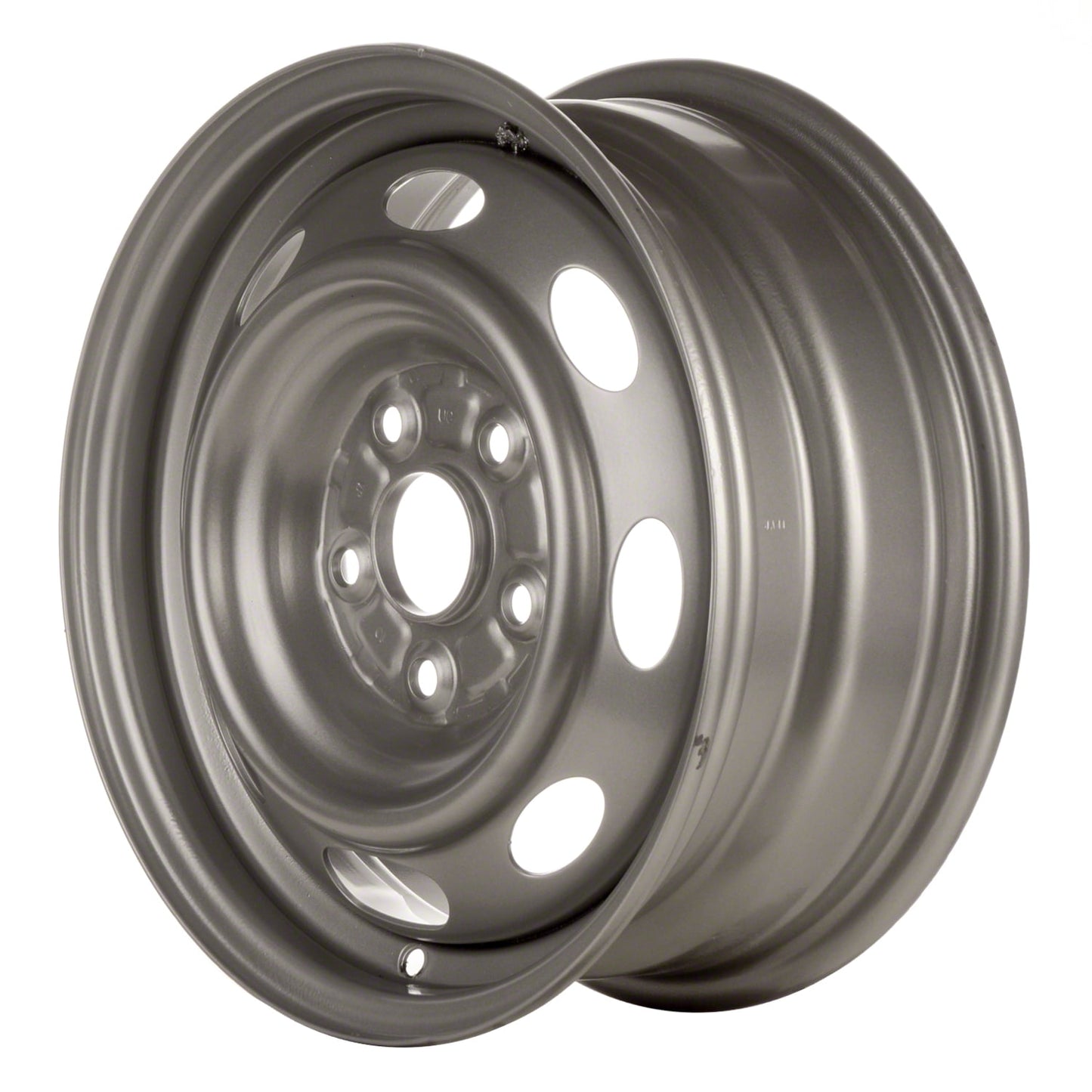 Remanufactured Painted Silver Steel Wheel 15 x 6 42601AD010 fits 2005-2013 Toyota Tacoma::2WD Models Only