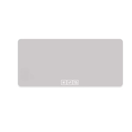 Bybafun 60-in x 28-in Polished Frameless Rectangle Dimmable LED Lighted Fog Free Bathroom Vanity Mirror ( Silver )