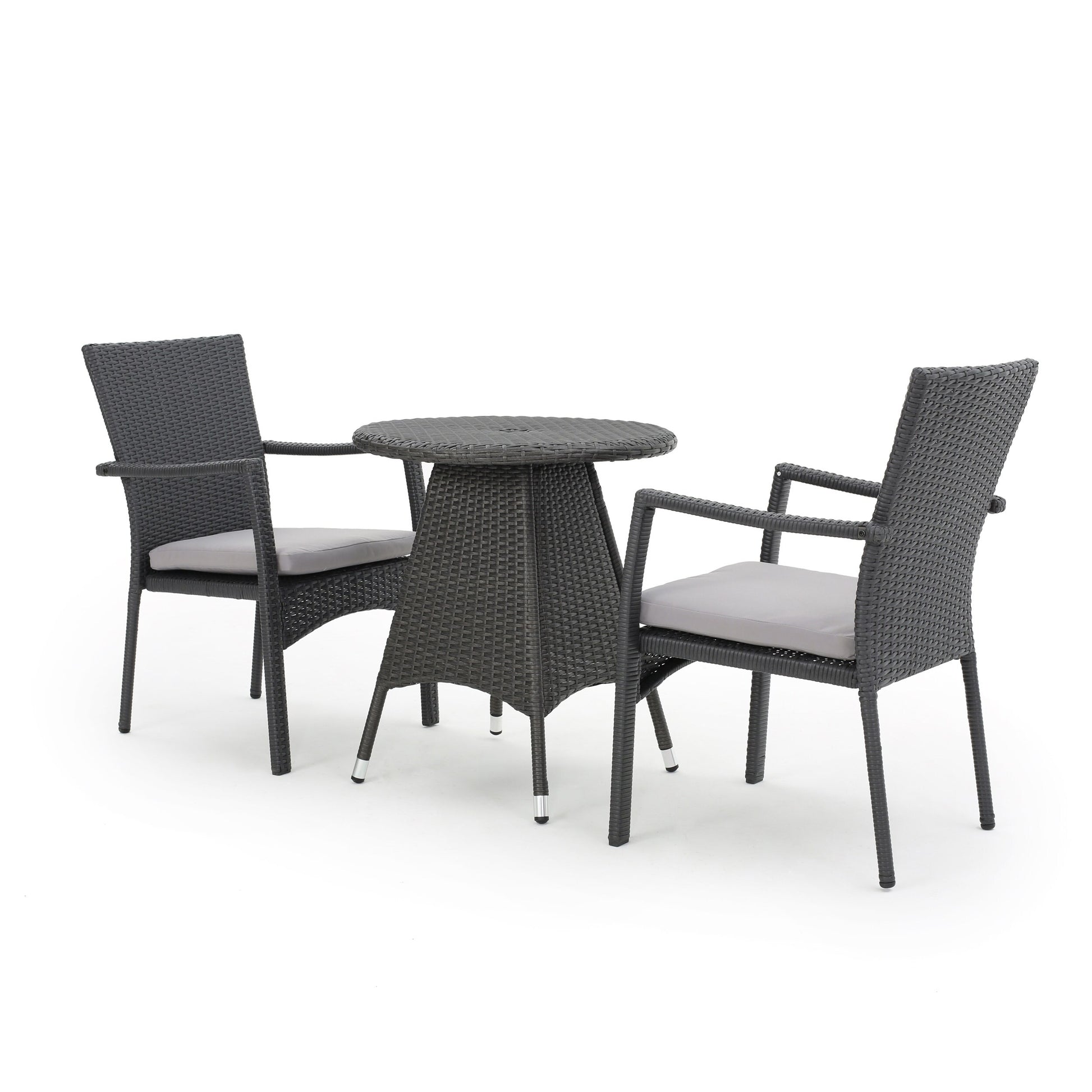 Best Selling Home Decor Georgina 3 -Piece Rattan Patio Conversation Set