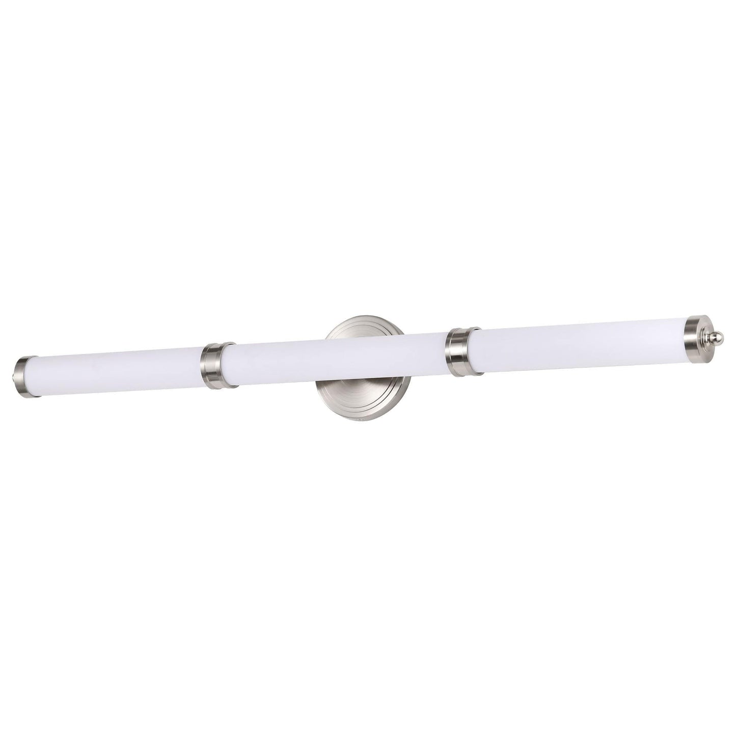 Nuvo Lighting Kagen - Light Brushed Nickel / Silver Contemporary Steel Wall Sconce