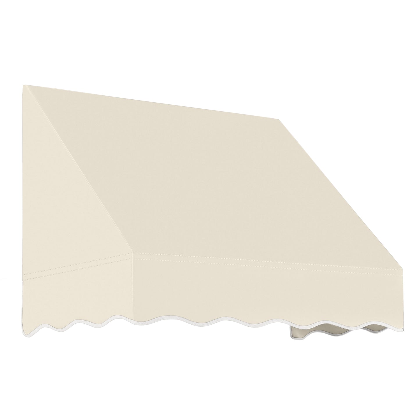 Awntech San Francisco 40.5-in Wide x 36-in Projection x 18-in Height Fabric Linen Solid Fixed Window/Door Awning