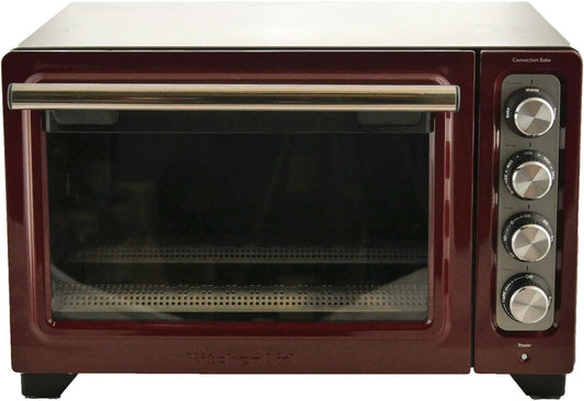 KitchenAid RKCO253GC 12 Inch Counter Top Oven Gloss Cinnamon - (Renewed)