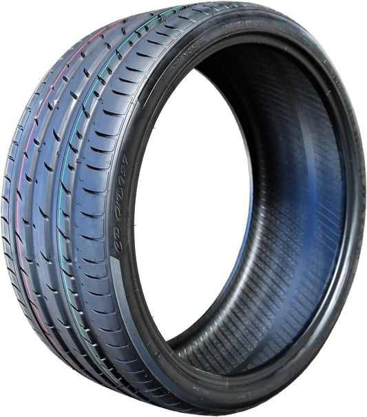 Haida HD927 Summer High Performance Radial Tire-275/25R26 275/25ZR26 275/25/26 275/25-26 98W Load Range XL 4-Ply BSW Black Side Wall