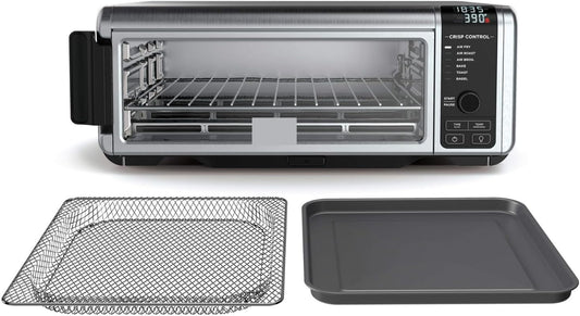 Foodi 6-in-1 Digital Air Fry, Large Toaster Oven, Flip-Away - Toast And Bagels Done The Way You Like: Use The Toast Darkness Selector To Get It Just Right