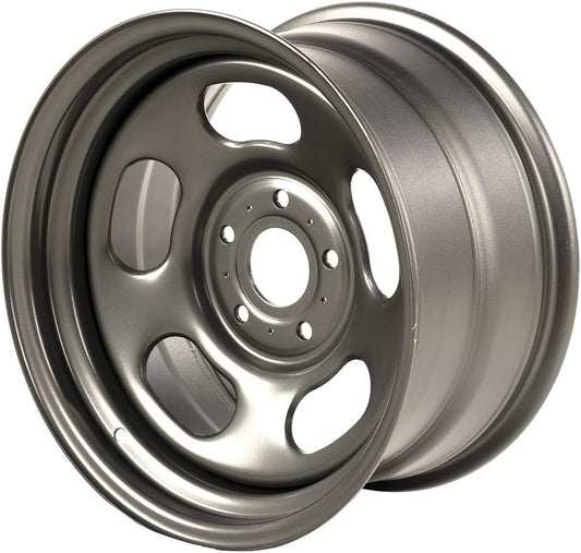 Rugged Ridge | Trail Runner Classic Wheel, 17x9, Gun-Metal | 15500.77 | Fits 2007-2025 Jeep Wrangler JK/JL; 2020-2025 Jeep Gladiator JT