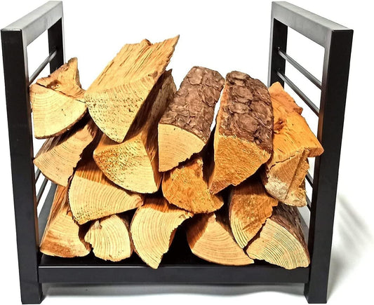 Firewood Storage Rack Fireplace Tool Holder Log Pit Terrace Indoor Outdoor Wood Stack Firewood Rack Log Rack