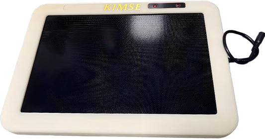 KIMSE Outdoor Electric Patio Heater, 60W Infrared Heater with 24V Charging Cable. Portable Hand/Foot Warmer for Indoor, Outdoor, Garage, Backyard & Large Room Use